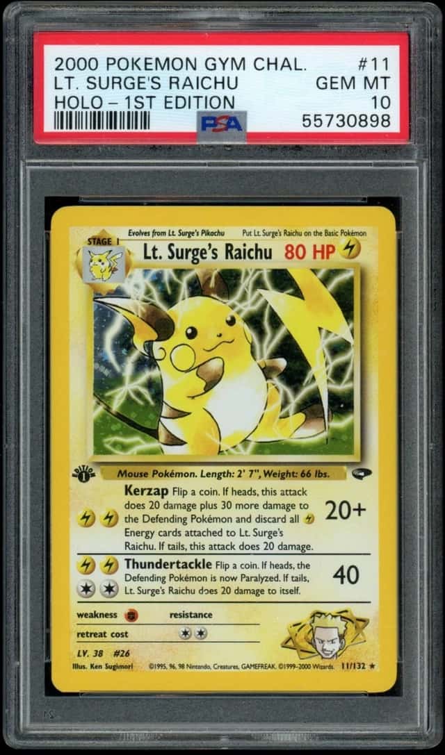 Lt. Surge's Raichu