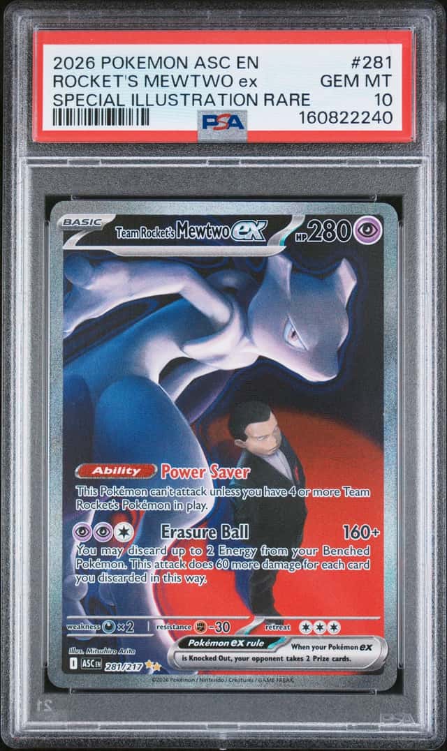 ROCKET'S MEWTWO ex