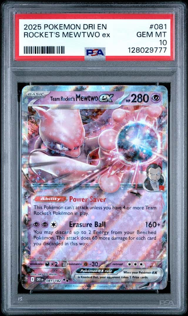 ROCKET'S MEWTWO ex
