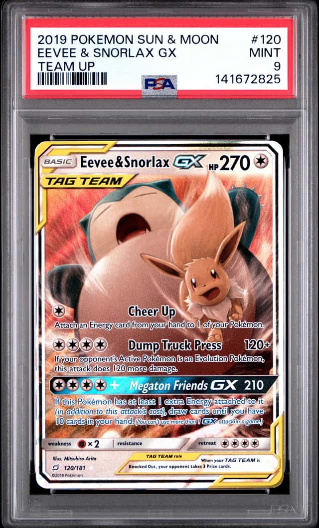 Eevee & Snorlax GX