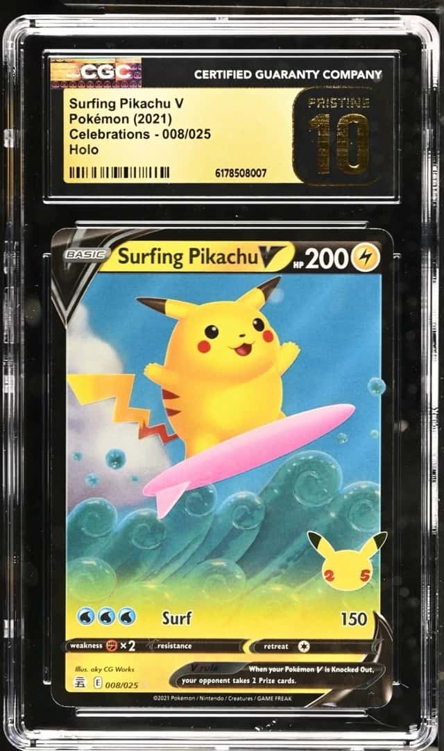Surfing Pikachu V
