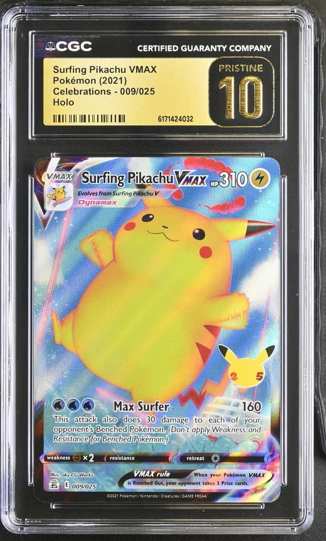 Surfing Pikachu VMAX