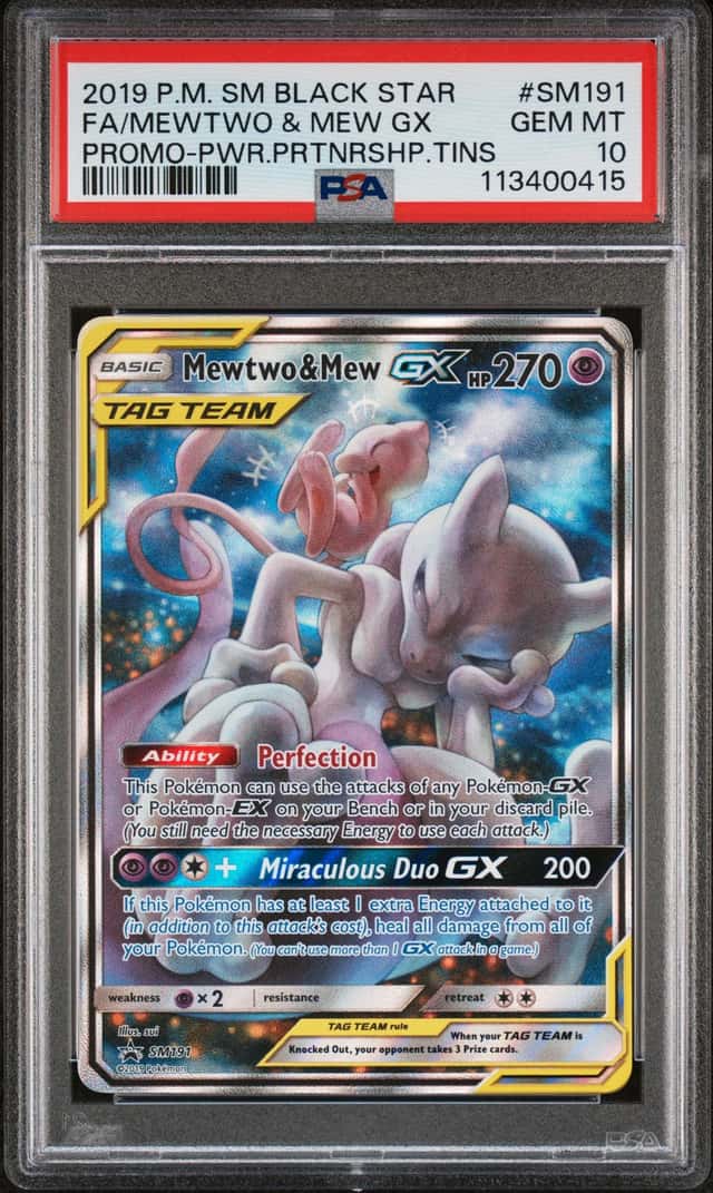 Mewtwo & Mew GX