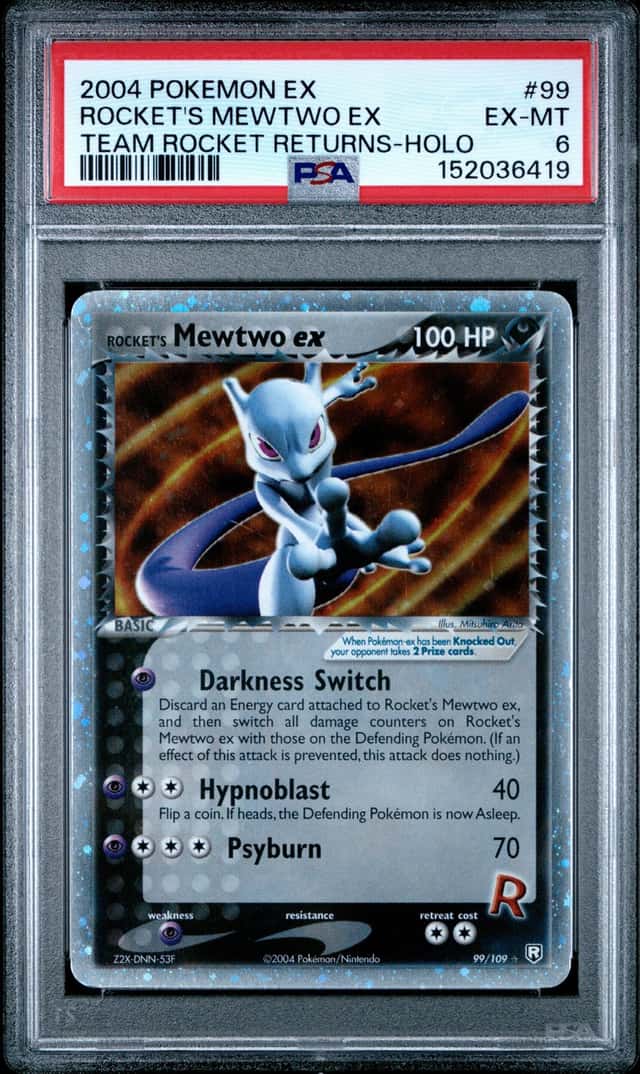 Rocket's Mewtwo EX