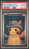 Pikachu/grey Felt Hat