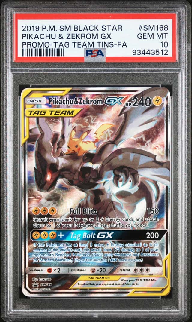 Pikachu & Zekrom GX