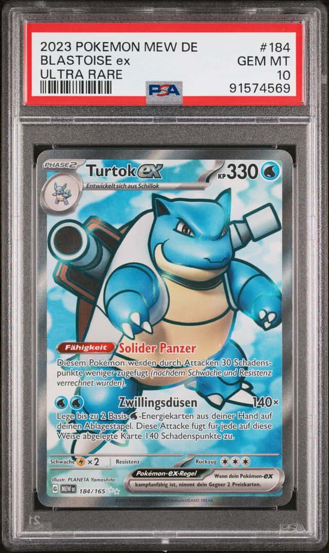 BLASTOISE ex