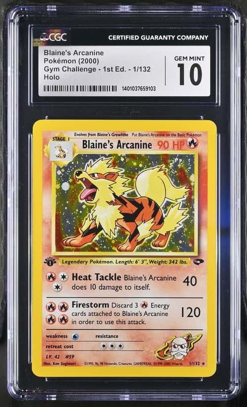 Blaine's Arcanine