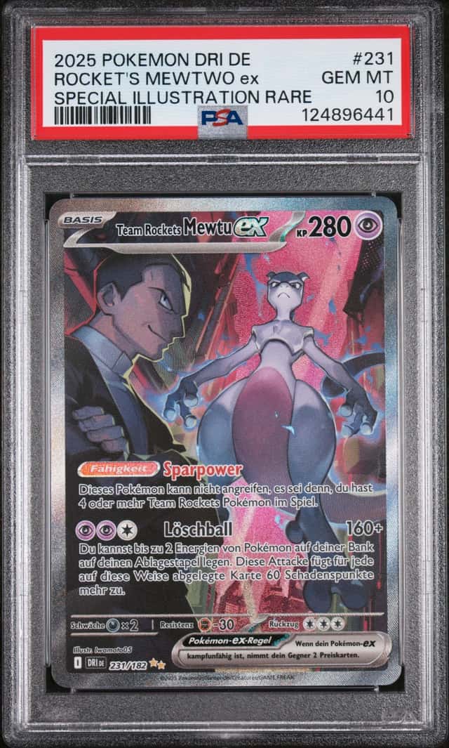 ROCKET'S MEWTWO ex