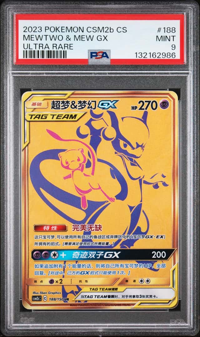 Mewtwo & Mew GX