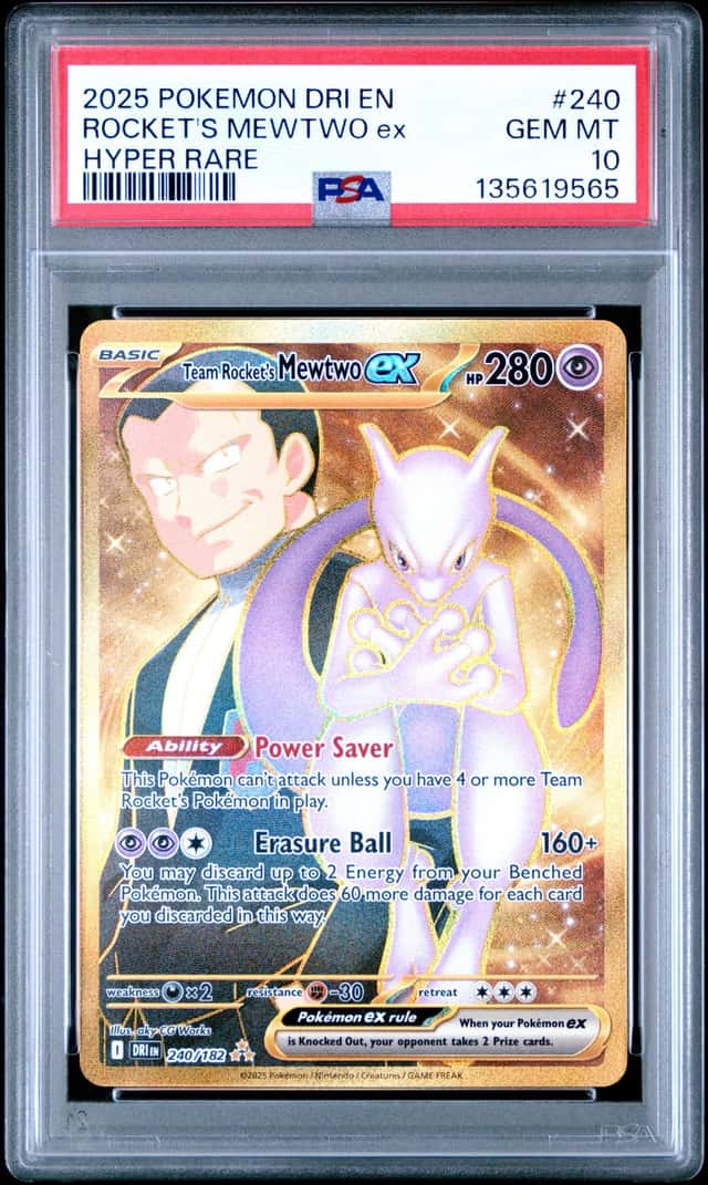 ROCKET'S MEWTWO ex