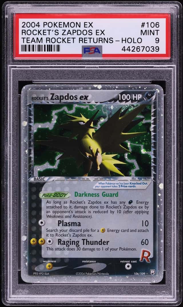 Rocket's Zapdos EX