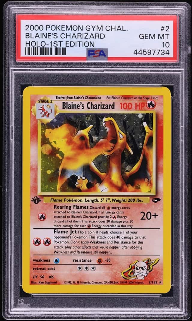 Blaine's Charizard