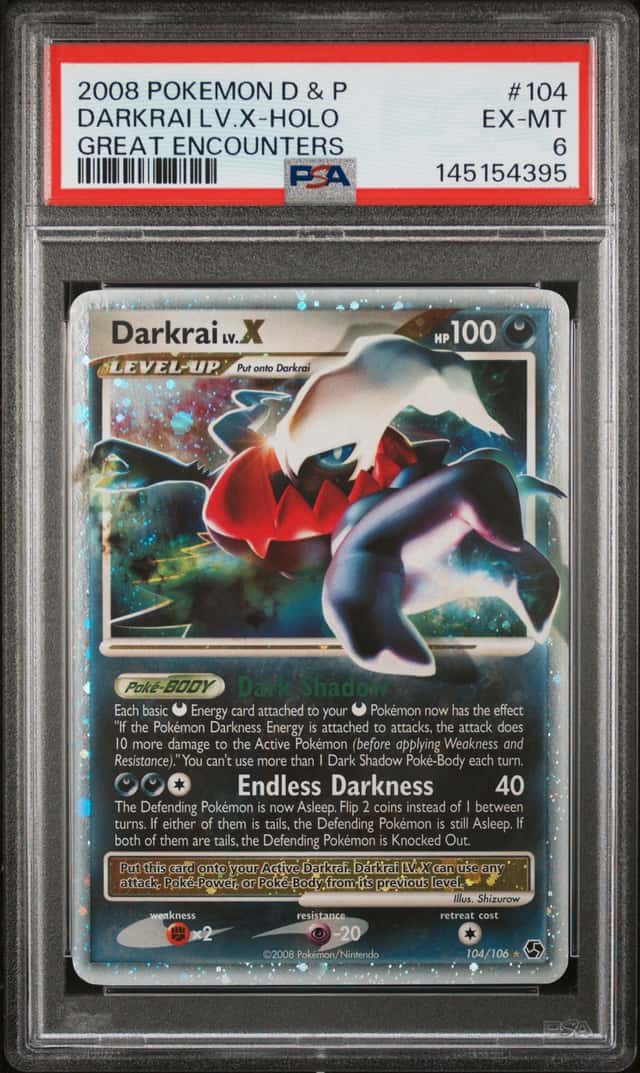 Pokémon TCG Darkrai LV.X 104/106