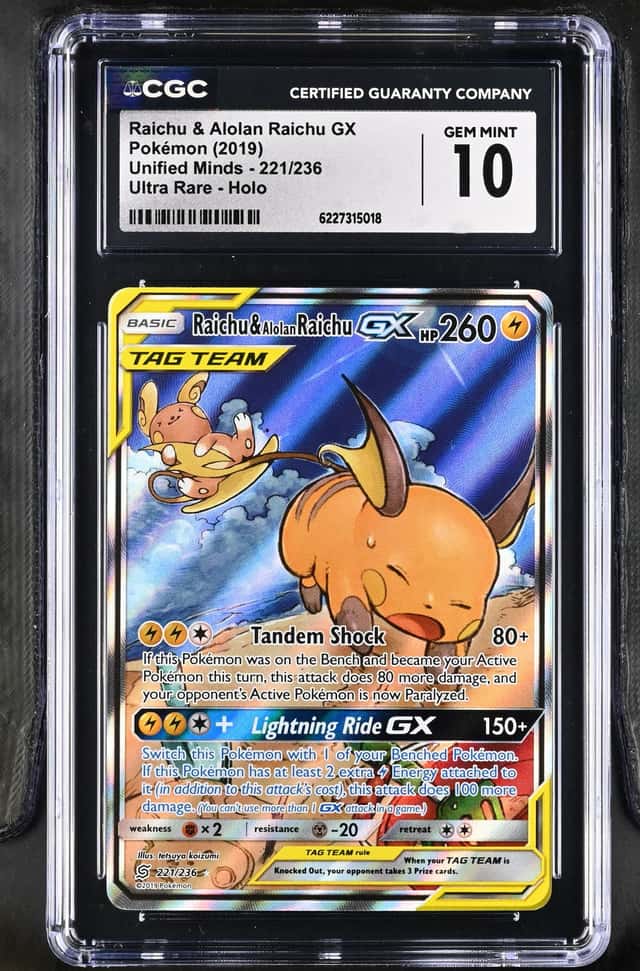 Raichu & Alolan Raichu GX
