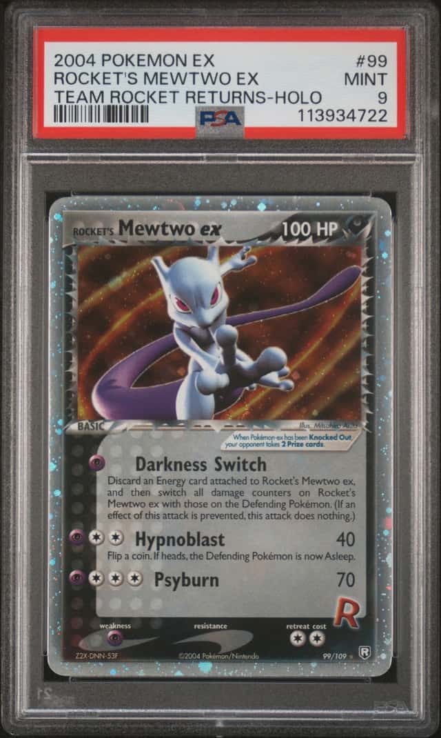 Rocket's Mewtwo EX