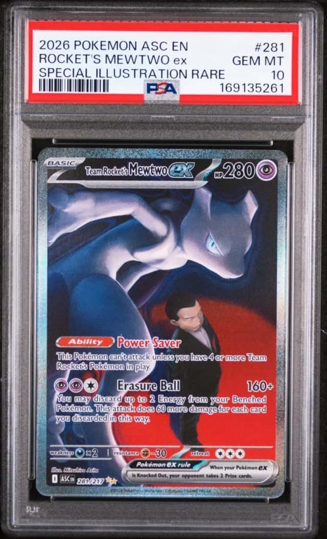 ROCKET'S MEWTWO ex