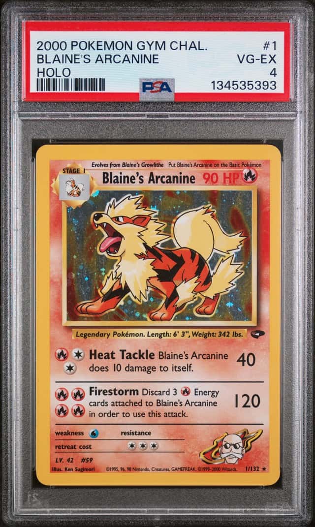 Blaine's Arcanine