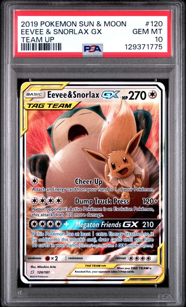 Eevee & Snorlax GX