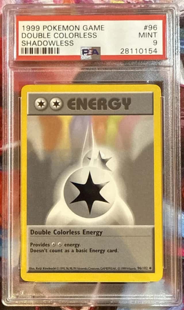 Double Colorless Energy