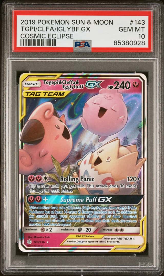 Togepi & Cleffa & Igglybuff GX