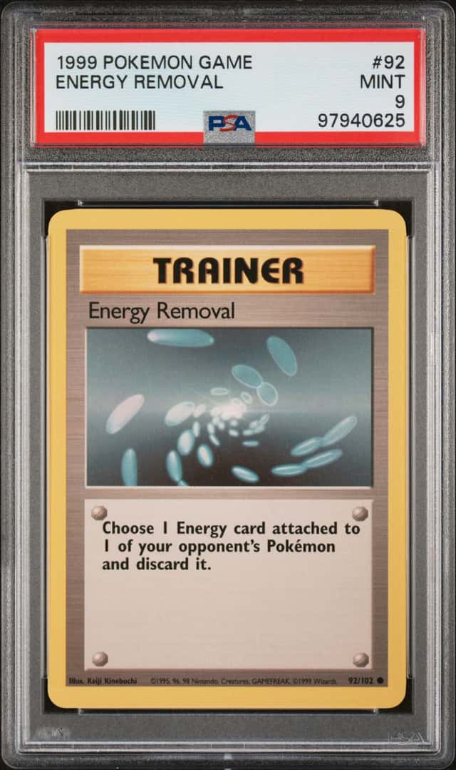 Energy Removal