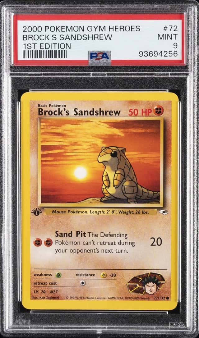 Brock's Sandshrew