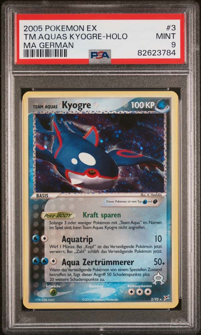 TM.AQUAS KYOGRE-HOLO