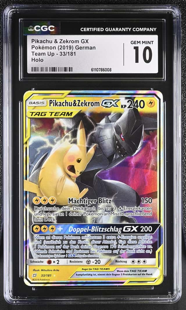 Pikachu & Zekrom GX