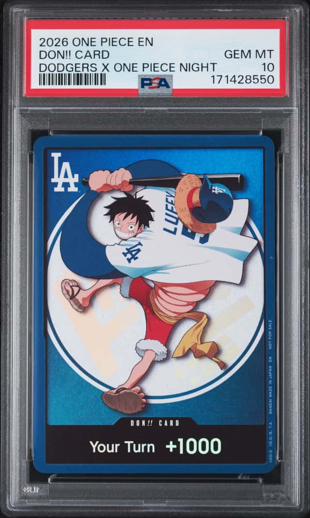 2026 One Piece Promo Dodgers X One Piece Night Don!! Card