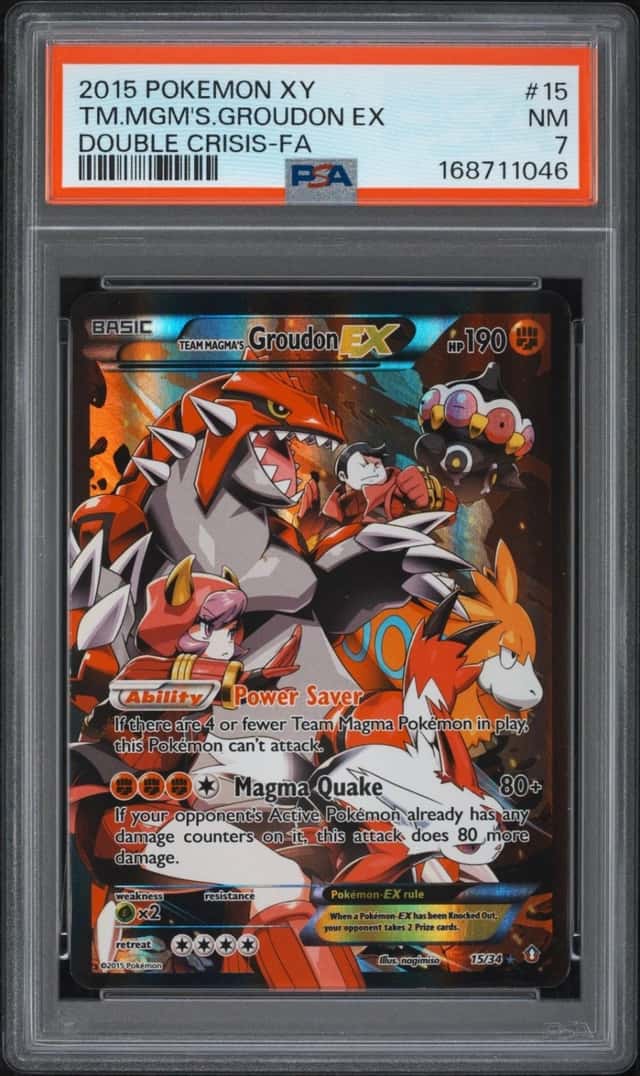 Team Magma's Groudon EX