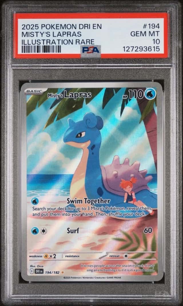 Misty's Lapras