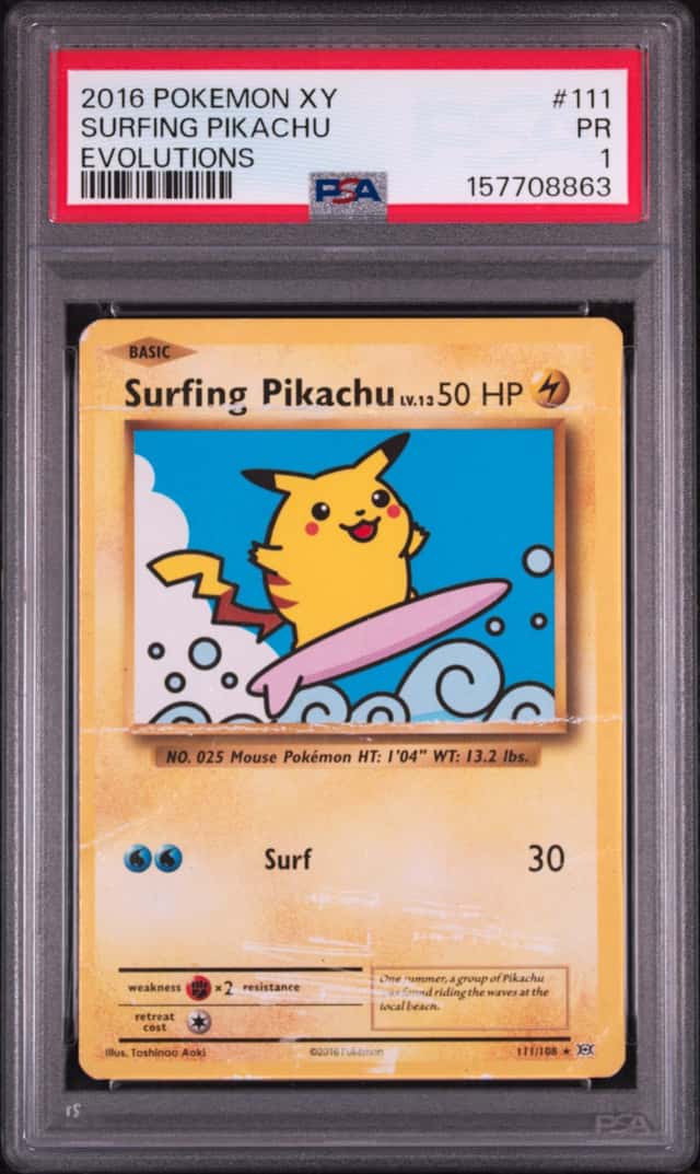 Surfing Pikachu
