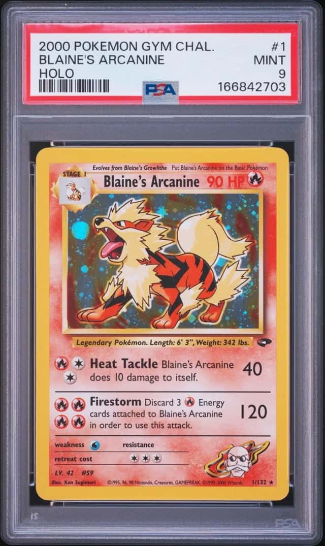Blaine's Arcanine