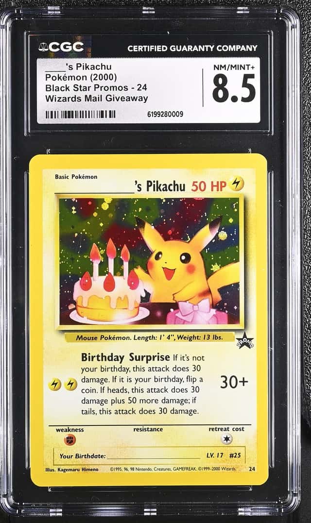 Birthday Pikachu
