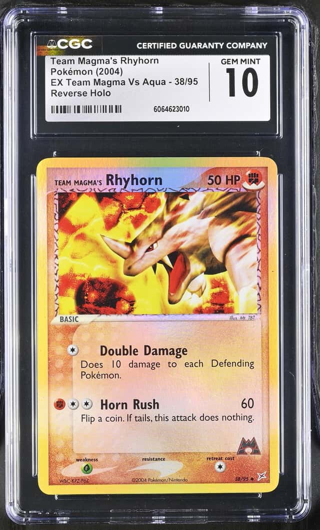 Magma's Rhyhorn