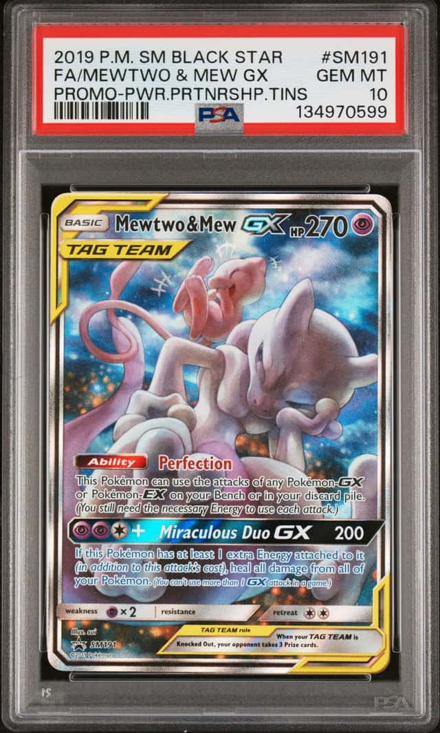 Mewtwo & Mew GX