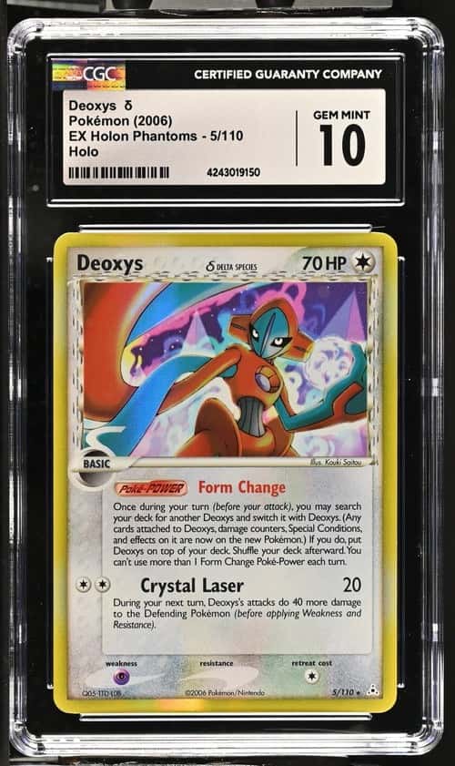 2006 Pokemon Ex Holon Phantoms Holo Deoxys #5