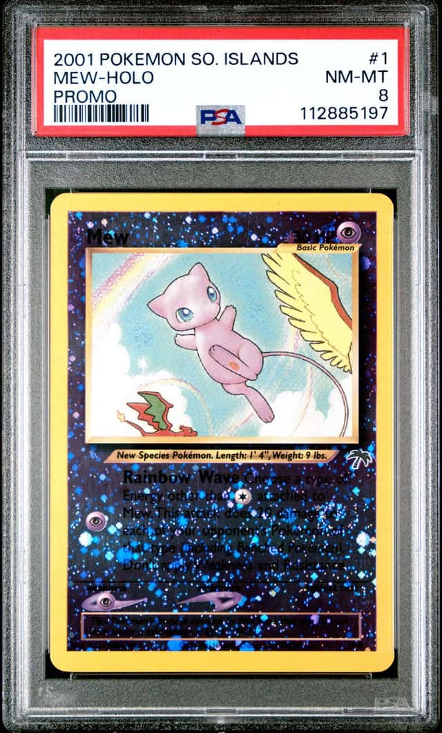 2001 Pokemon Southern Islands Holo Mew #1