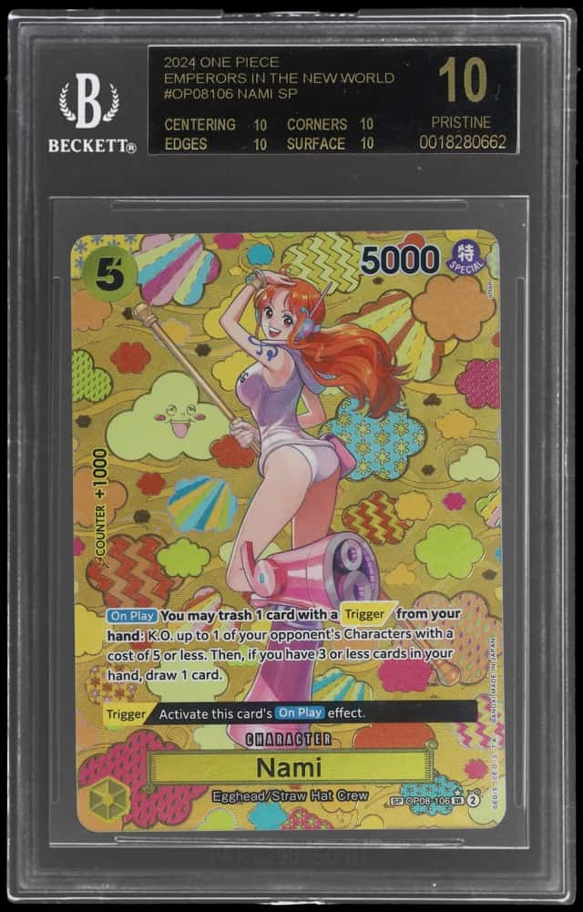 2024 One Piece Emperors In the New World Special Alternate Art Nami #OP08106
