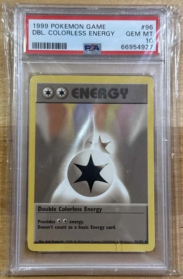 Double Colorless Energy