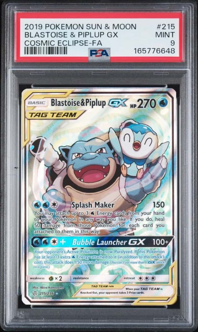 Blastoise & Piplup GX
