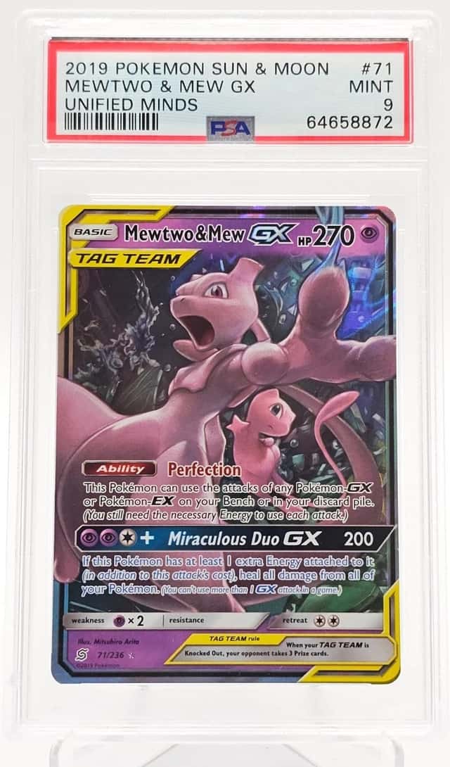 Mewtwo & Mew GX