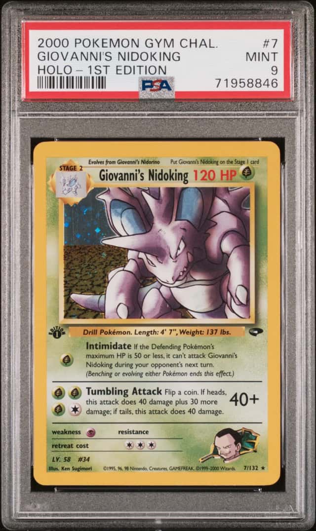 Giovanni's Nidoking
