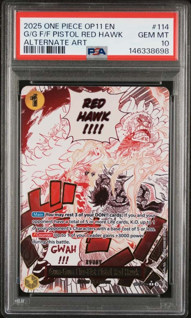 Gum-Gum Fire-Fist Pistol Red Hawk
