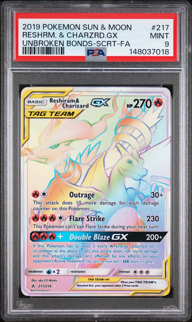 Reshiram & Charizard GX