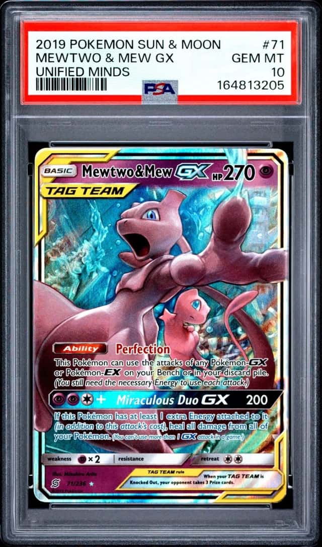 Mewtwo & Mew GX
