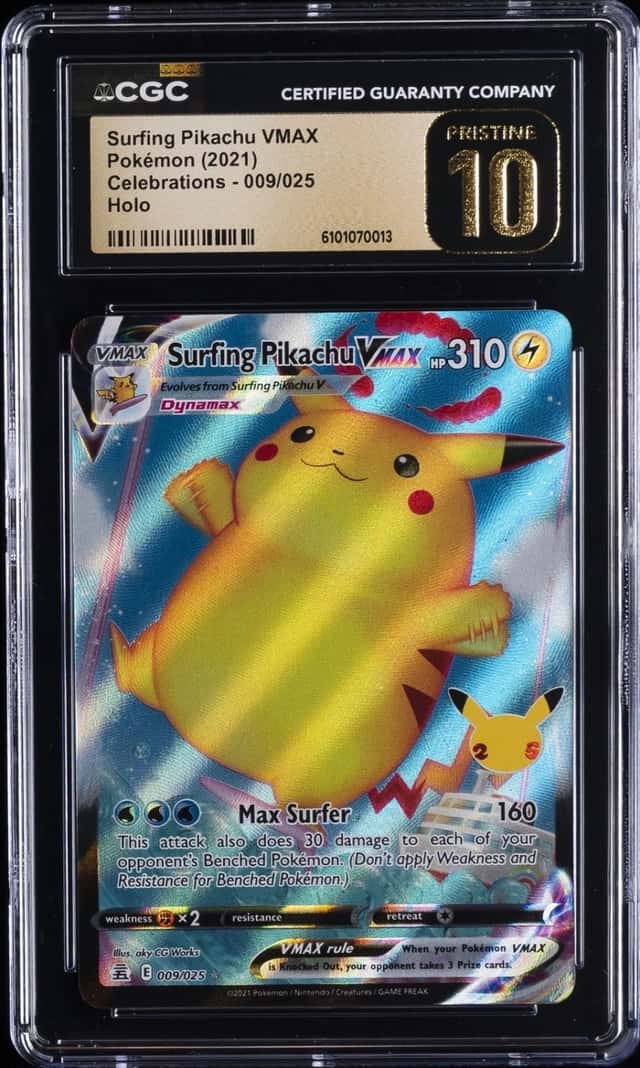 Surfing Pikachu VMAX