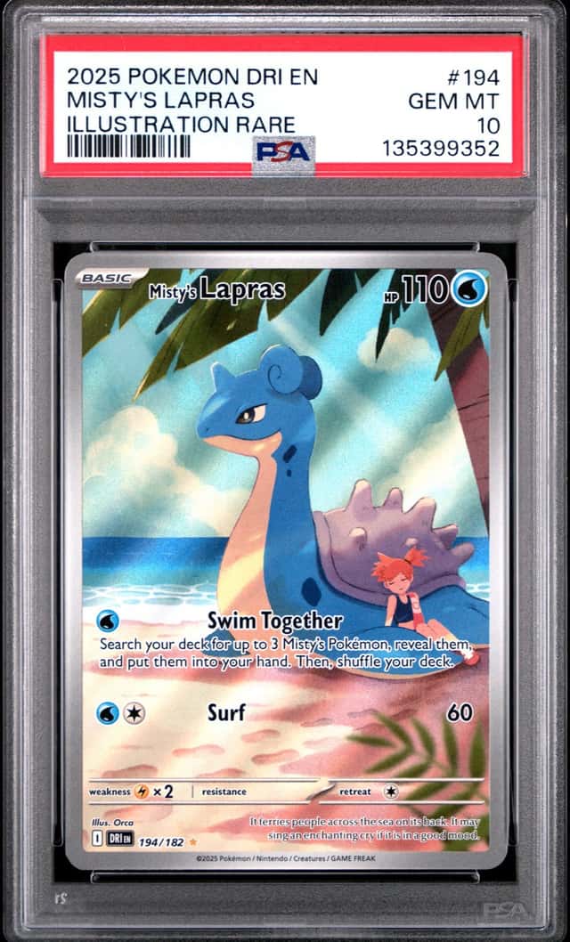 Misty's Lapras
