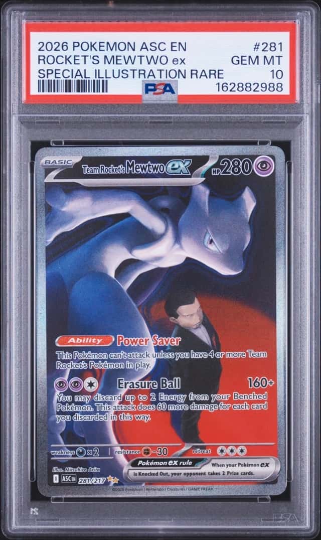 ROCKET'S MEWTWO ex